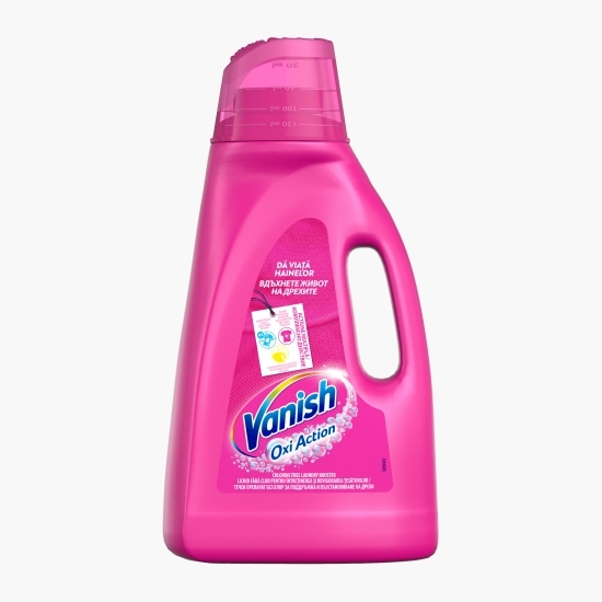 Soluție pentru îndepărtarea petelor pentru haine colorate Oxi Action 3l