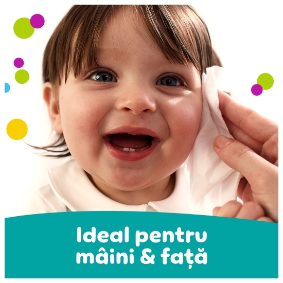 Șervețele umede pentru bebeluși Fresh Clean 6 pachete x 52 buc