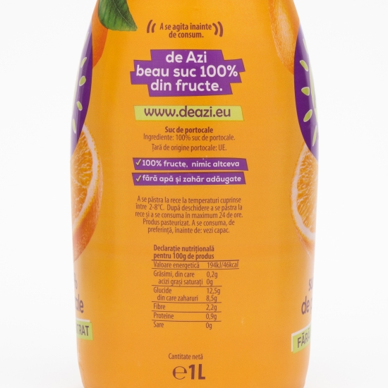 Suc 100% de portocale 1l