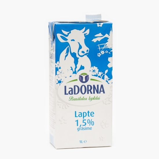 Lapte UHT 1.5% grăsime 1l