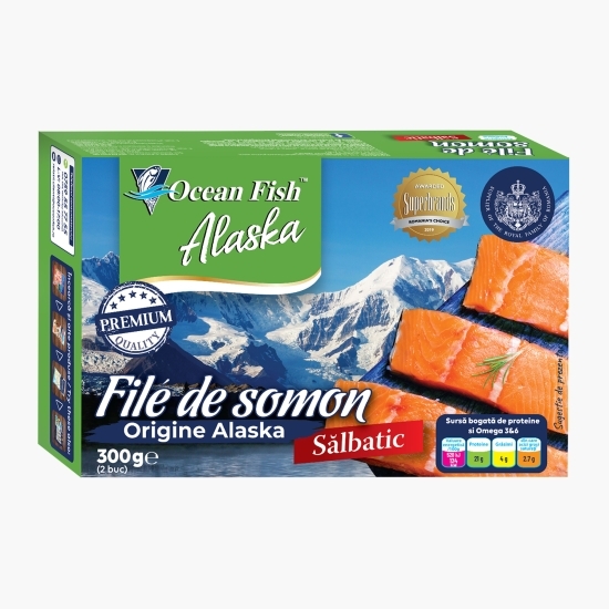 File de somon sălbatic, 300g