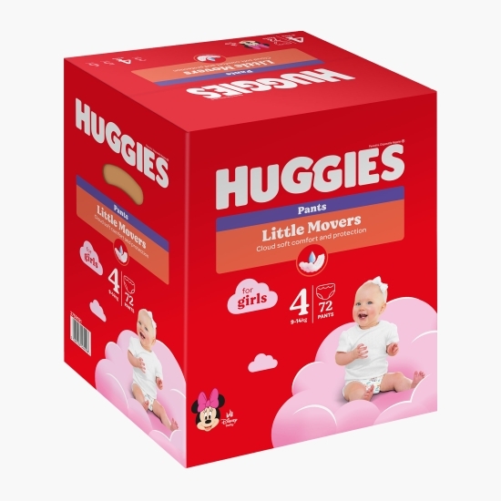 Scutece chiloțel Pants Box mărimea 4, 9-14kg, 72 buc