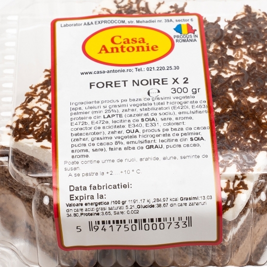 Prăjitură Foret Noire 300g 