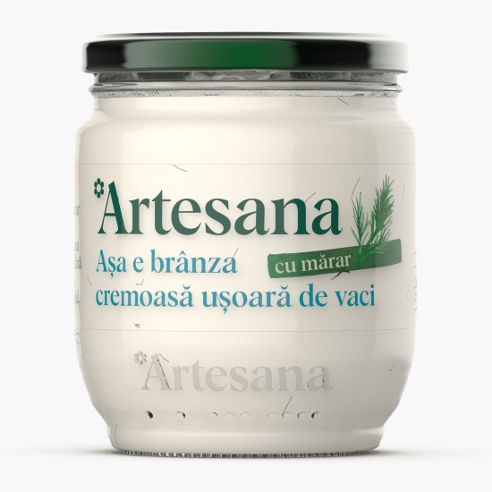 Brânză ușoară de vaci cu mărar 320g