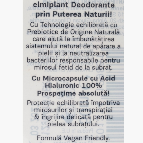Antiperspirant roll-on Hyaluronic 50ml