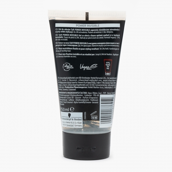 Gel de păr Power Invisible (5) 150ml