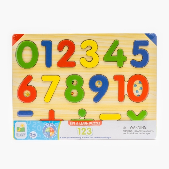 Puzzle-Să învățăm numerele 3+ ani