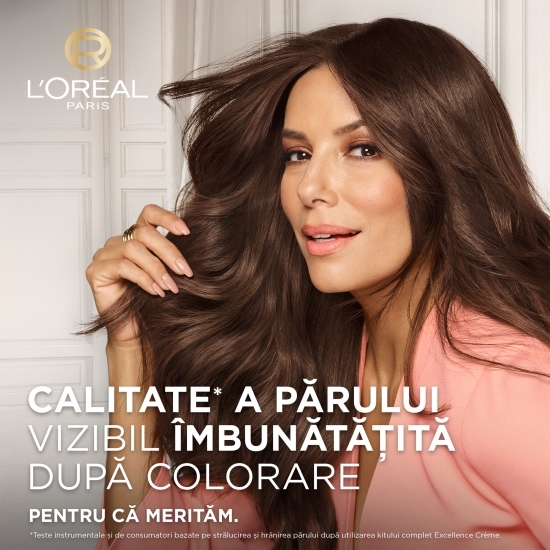 Vopsea de păr permanentă, 6.1 Blond închis cenușiu 192ml