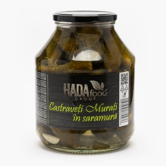 Castraveți murați în saramură 1650g