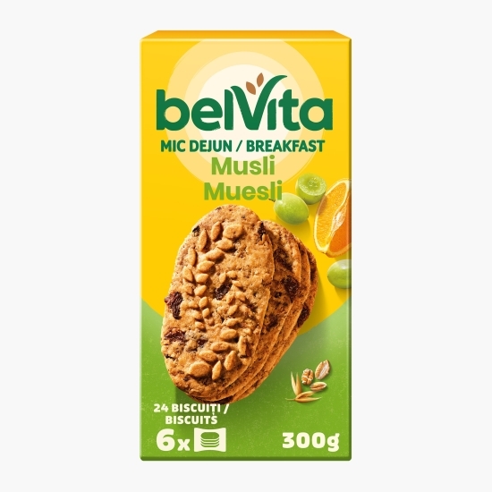 Biscuiți mic dejun din cereale și fructe Original 6 buc, 300g