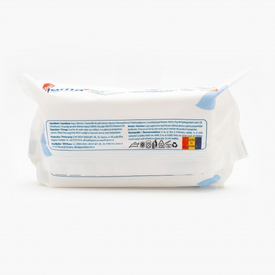 Șervețele umede bebeluși cu mușețel bio 120 buc