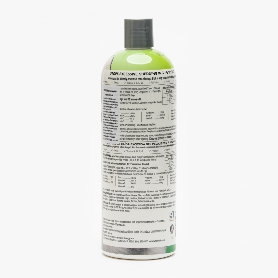 Supliment lichid împotriva năpârlirii pentru câini talie mare 947ml