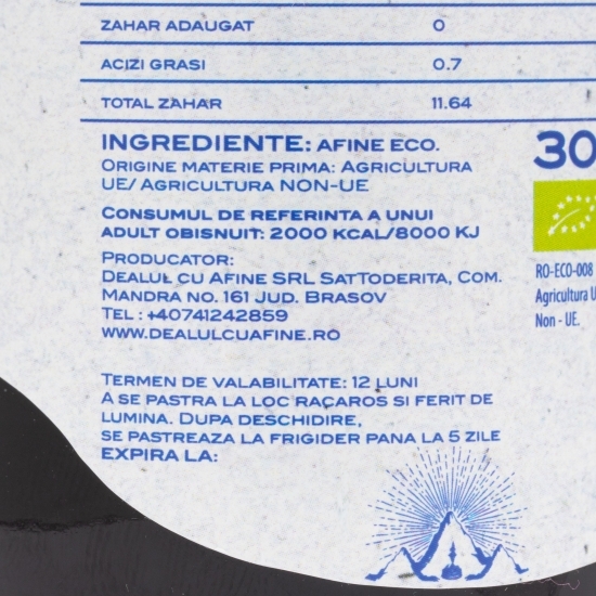 Suc de afine eco 300ml