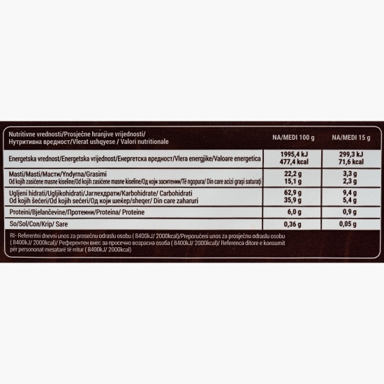 Prăjitură cu bezea și cocos, Chocomelo 120g