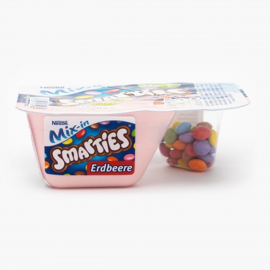 Mix iaurt căpșuni și Smarties 120g