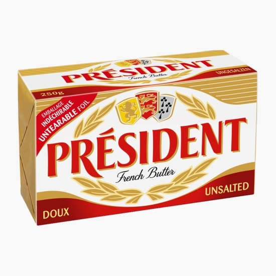 Unt nesărat, 82% grăsime, 250g