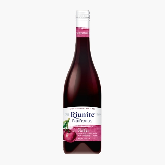 Vin frizzante aromatizat demidulce cireșe negre Fruit Freshers, 7%, 0.75l