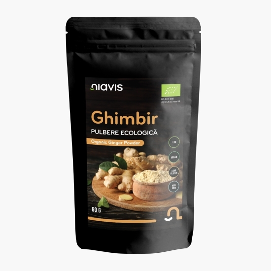 Ghimbir pulbere ecologică 60g