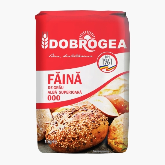 Făină albă de grâu superioară 000 1kg