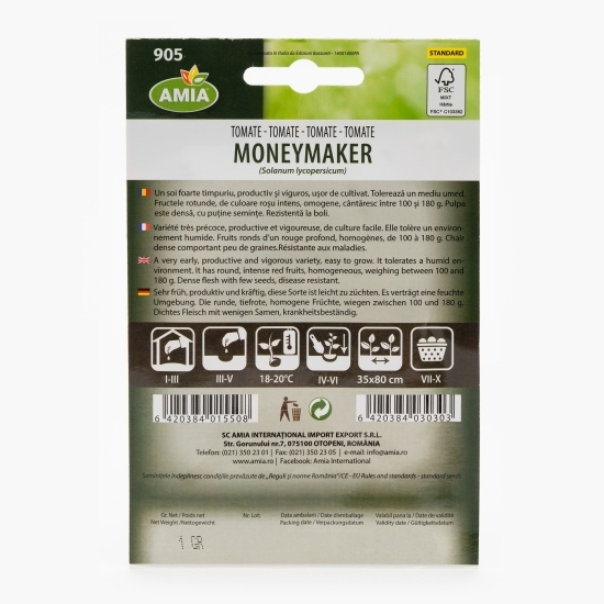 Semințe de roșii moneymaker 1g