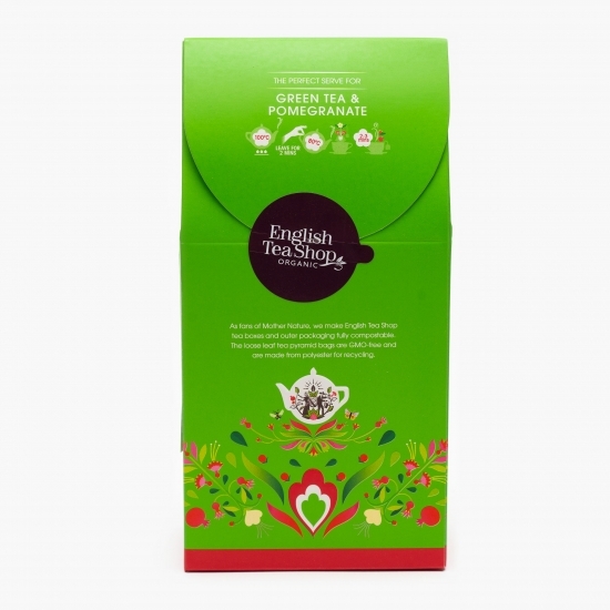 Ceai eco ceai verde și rodii 30g
