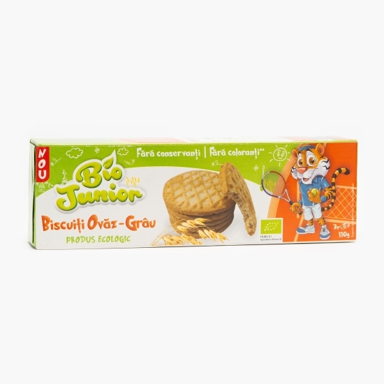 Biscuiți eco cu ovăz și grâu 110g