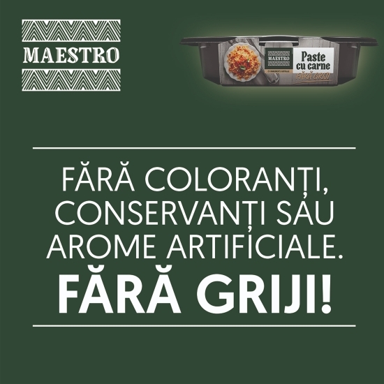 Paste cu carne 400g