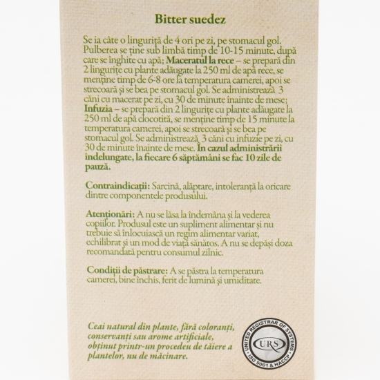 Ceai Bitter suedez 50g