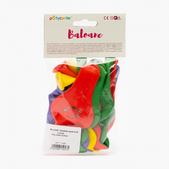 Baloane figurine asortate 6 buc 