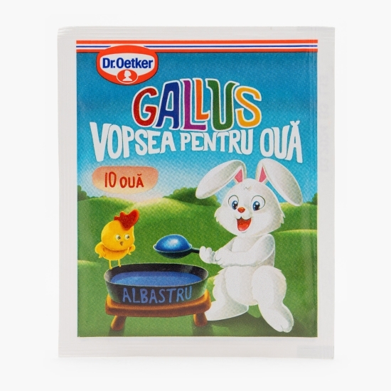 Vopsea ouă albastru 10 ouă, 7g