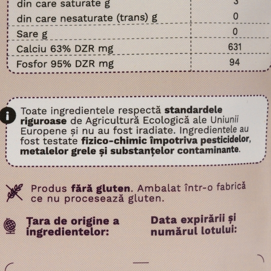 Chia, semințe ecologice pure, 200g