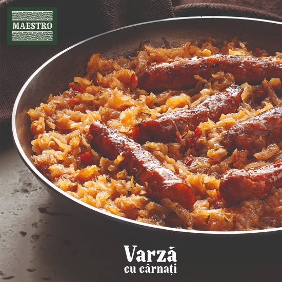 Varză cu cârnați 400g