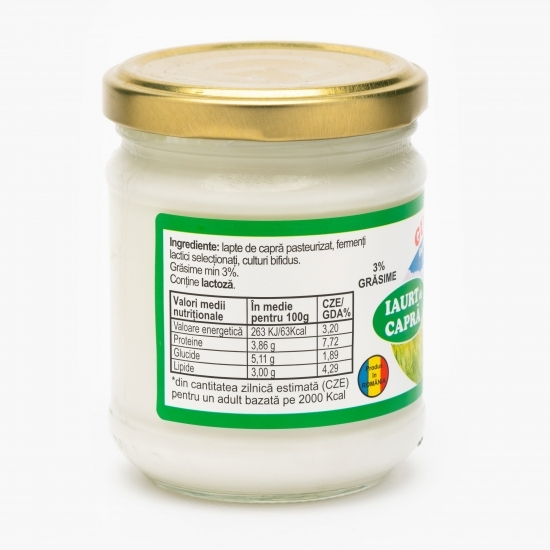 Iaurt de capră cu bifidus 200g