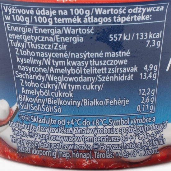 Iaurt cu mascarpone și căpșuni 130g