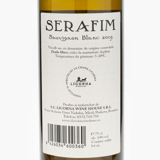 Vin alb sec Sauvignon Blanc 0.75l