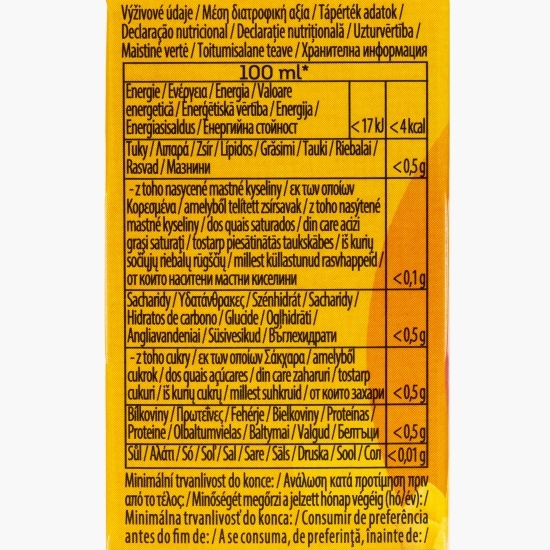 Ceai fructe cu aromă de mango și coacăze 20 plicuri