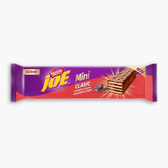 Napolitane cu cremă de cacao acoperite cu ciocolată cu lapte 6x18g