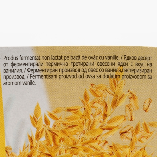Produs fermentat pe bază de ovăz cu vanilie Carpos 2x125g