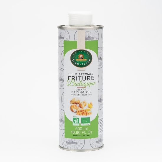 Ulei de floarea-soarelui virgin eco dezodorizat (gust neutru) pentru prăjit 0.5l