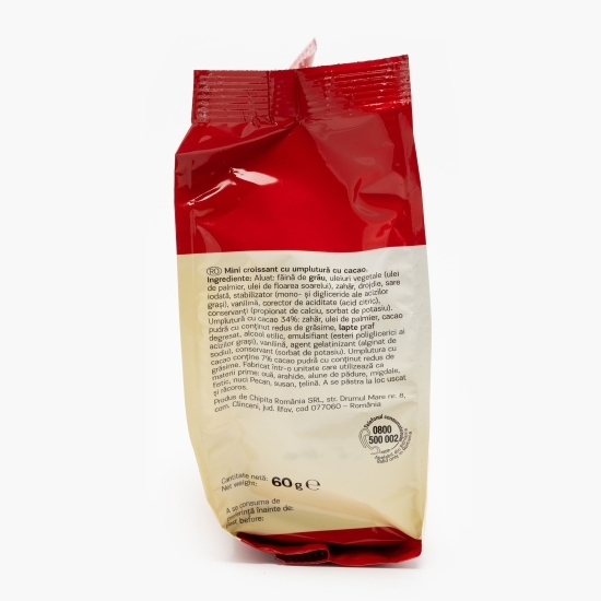 Mini croissant cacao 65g