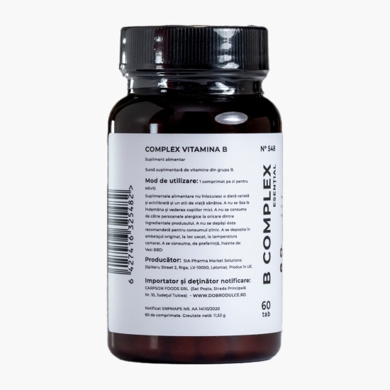 Complex vitamine B Esențial, 60 tablete