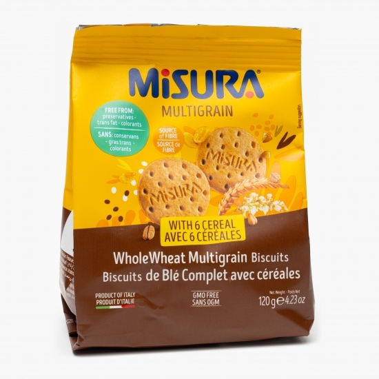 Biscuiți 6 cereale 120g