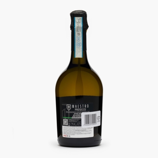 Vin spumant alb extra sec Prosecco Millesimato, 11%, 0.75l