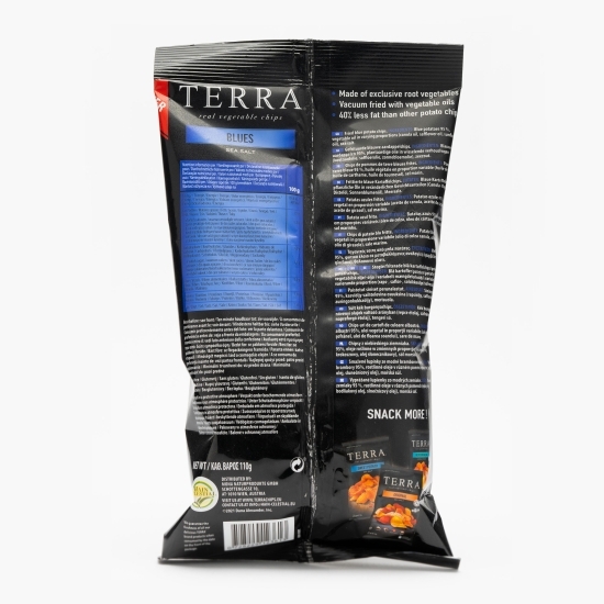 Chipsuri de cartofi de culoare albastră, fără gluten 110g