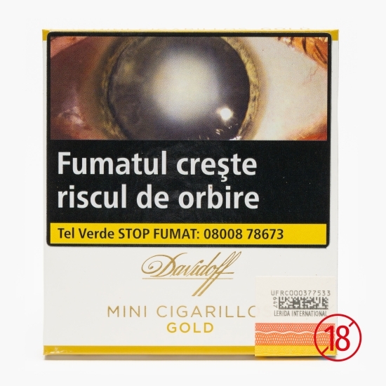 Țigări de foi Gold Minicigarillos 10s