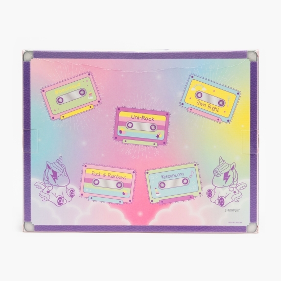 Set cadou copii: parfum 150ml + lac unghii 8ml + balsam buze 5ml + accesorii