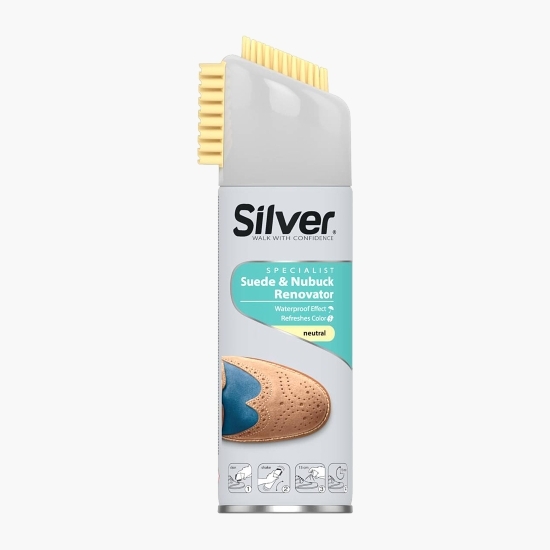 Spray recondiționare piele întoarsă/ nubuck, incolor, 0.25l