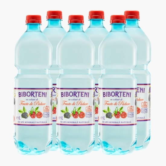 Băutură răcoritoare cu extract de fructe de pădure 6x1l