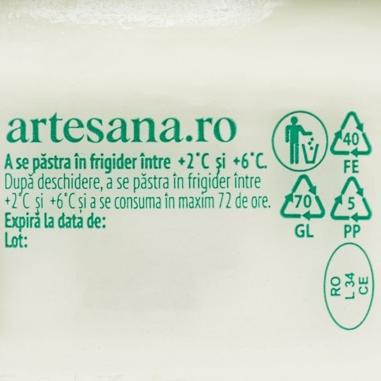 Smântână din lapte de vacă 35% grăsime 200g
