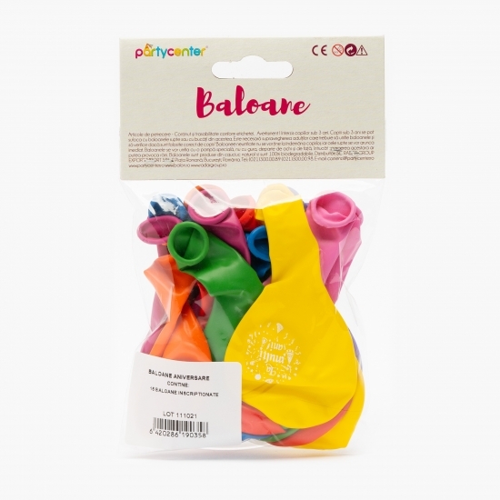 Baloane aniversare 15 buc 